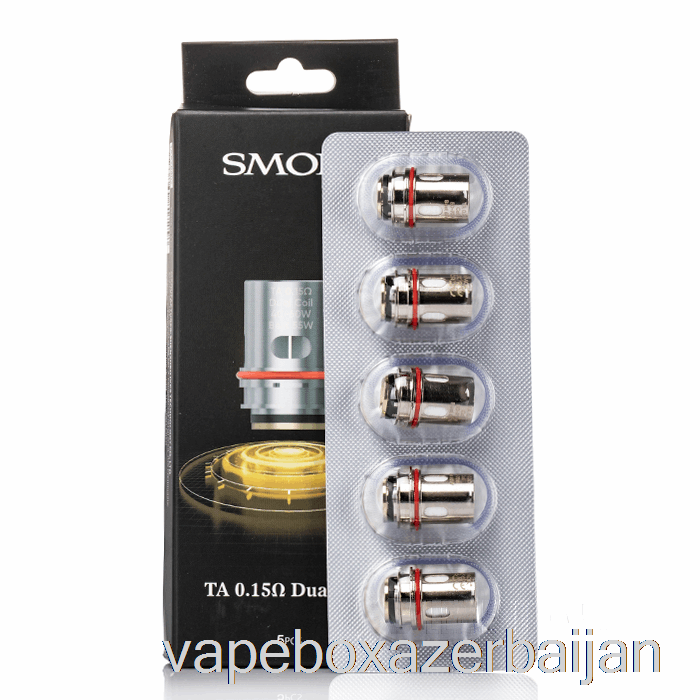 Vape Baku SMOK TA Replacement Coils 0.15ohm TA Dual Coils